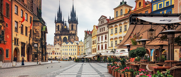 Colori autunnali a Praga